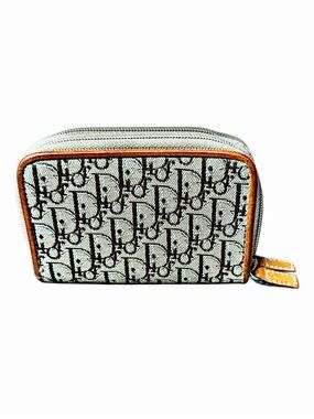 Authentic Christian Dior Trotter Compact Wallet/Key Holder